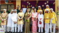 Class 6-G  unveiled a joyous Christmas themed assembly