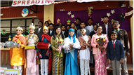 Class 6-G  unveiled a joyous Christmas themed assembly