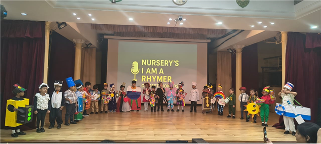 ‘I Am a Rhymer’ Competition of Nursery A