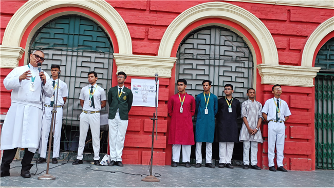 National Unity Day - Class 12B Assembly