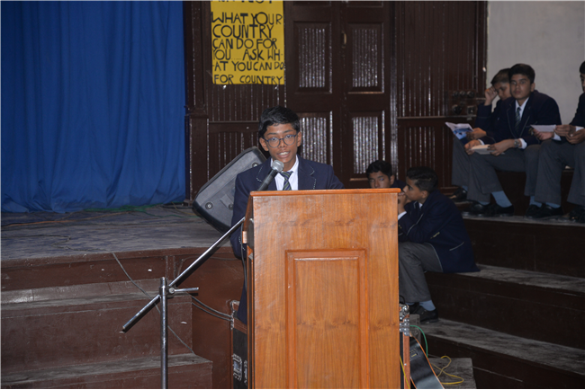 Class 9-C Assembly (Operation Sindoor)