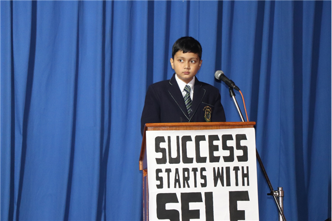 ASSEMBLY CLASS 3-B (SELF-DISCIPLINE)