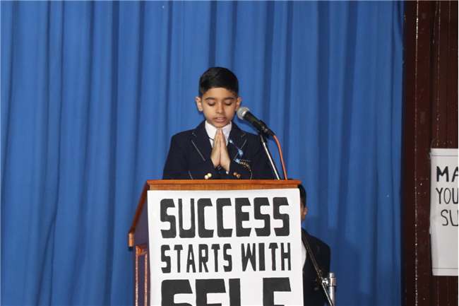 ASSEMBLY CLASS 3-B (SELF-DISCIPLINE)