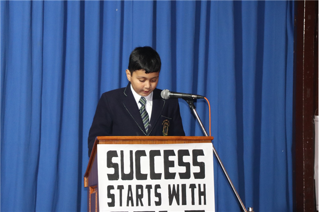 ASSEMBLY CLASS 3-B (SELF-DISCIPLINE)