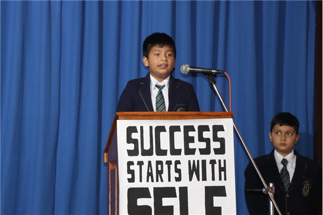 ASSEMBLY CLASS 3-B (SELF-DISCIPLINE)
