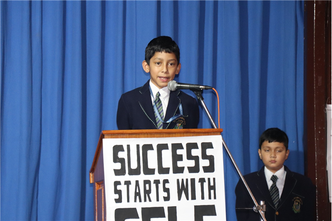 ASSEMBLY CLASS 3-B (SELF-DISCIPLINE)