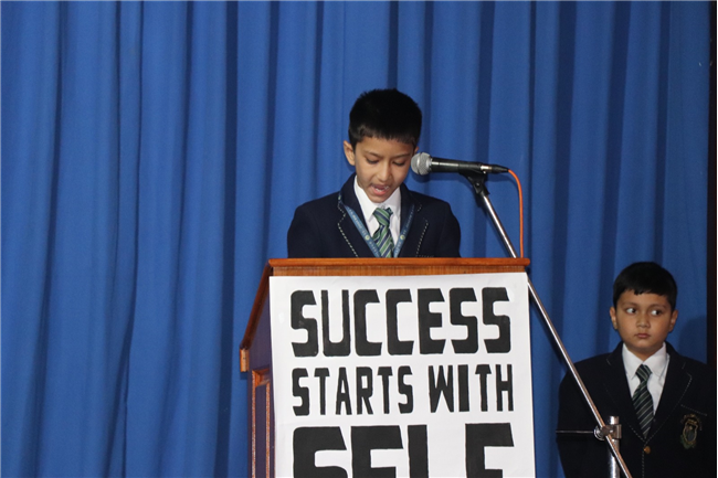 ASSEMBLY CLASS 3-B (SELF-DISCIPLINE)