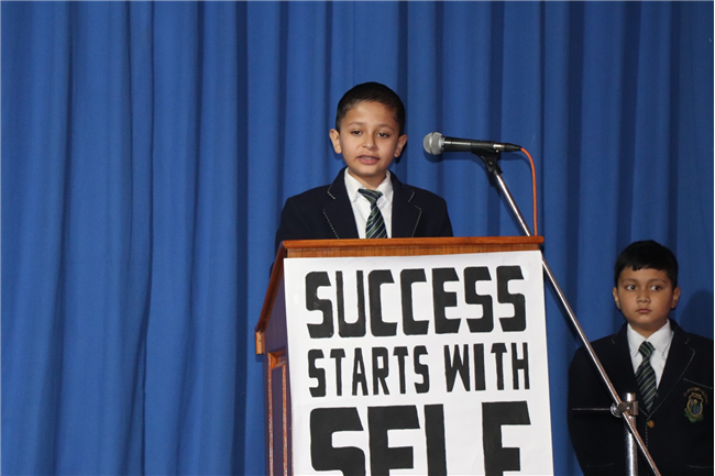 ASSEMBLY CLASS 3-B (SELF-DISCIPLINE)