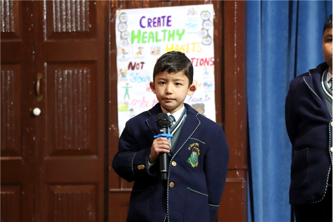 ASSEMBLY CLASS 1-A (HEALTHY HABITS)