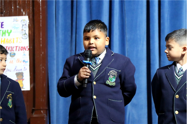 ASSEMBLY CLASS 1-A (HEALTHY HABITS)