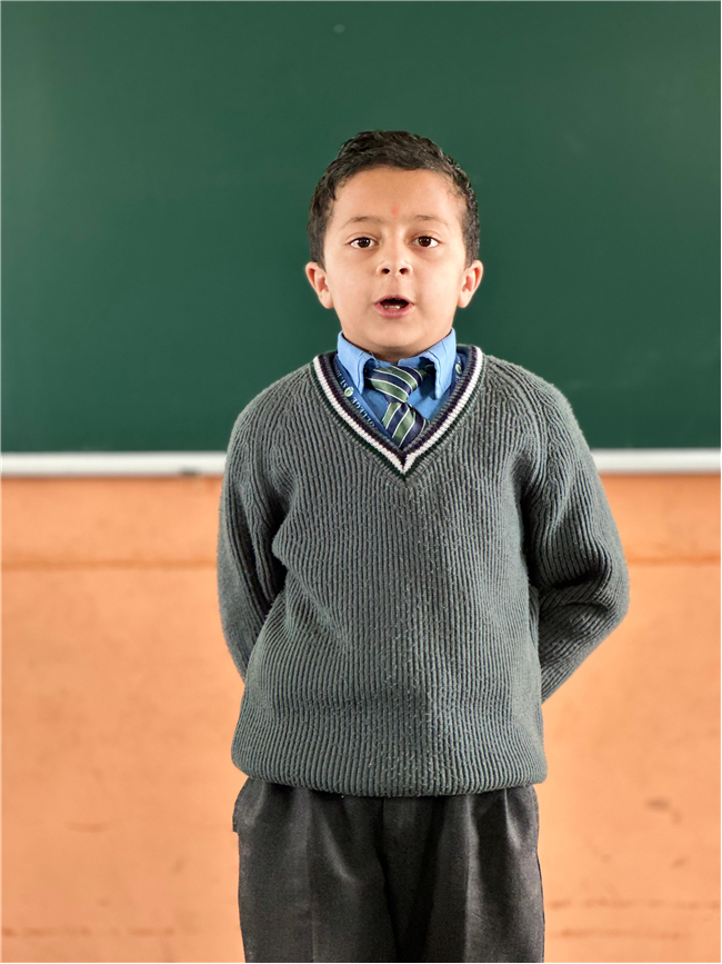 Class 2-A English Storytelling Activity