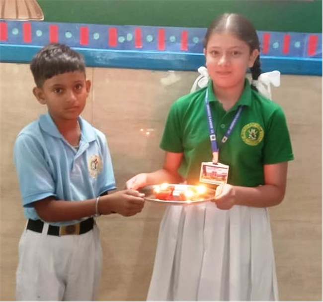 Diwali Celebration in School