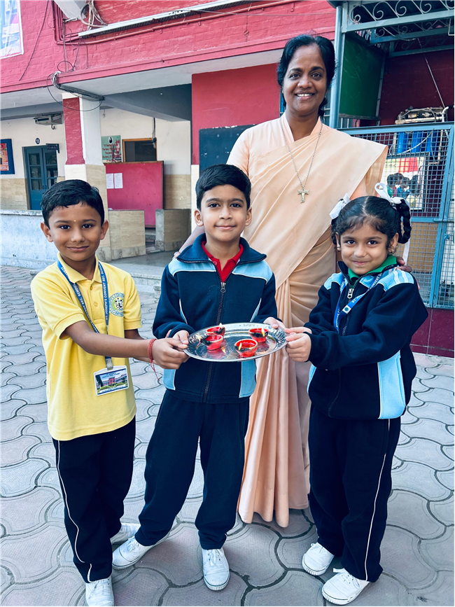 Diwali Celebration in School