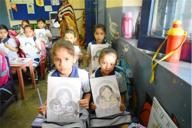 Mother's Day Celebration by Pre-Primary Students