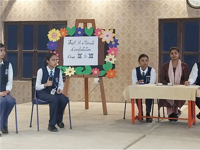 Just a Minute Competition