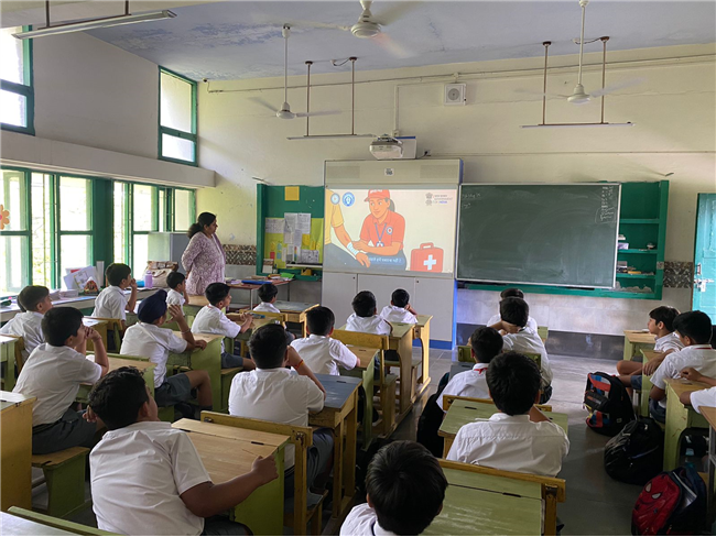MOCK DRILL AWARENESS CAMPAIGN
