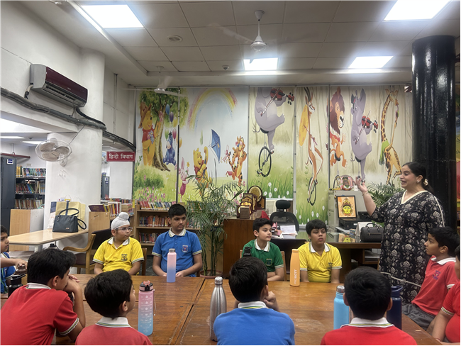 VISIT TO T.S. CENTRAL STATE LIBRARY, SECTOR 17, CHANDIGARH