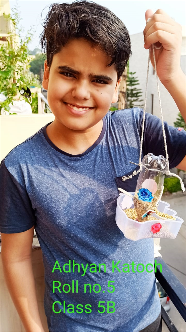 Good Deeds by Class 5 Students.