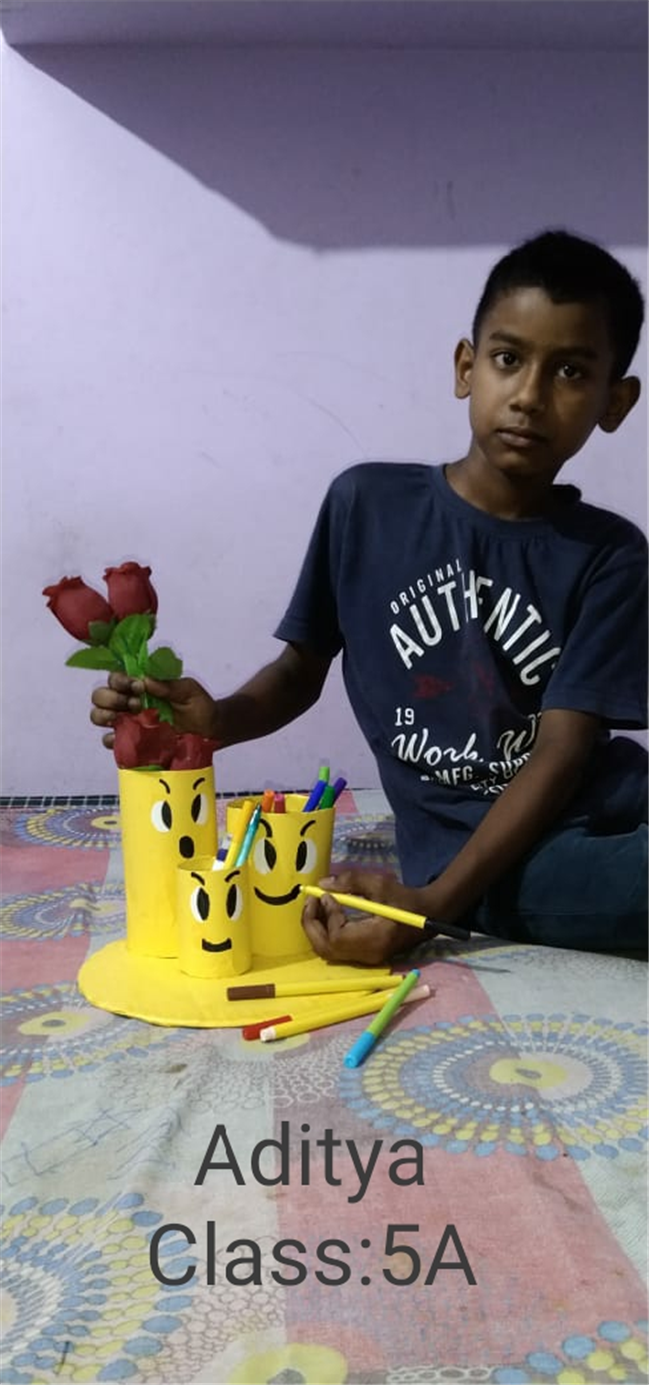 Good Deeds by Class 5 Students.