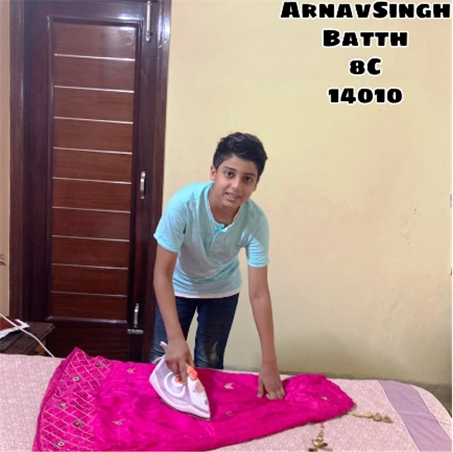 Good Deeds by Class 8 Students.
