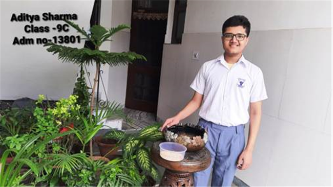 Good Deeds by Class 9 Students.