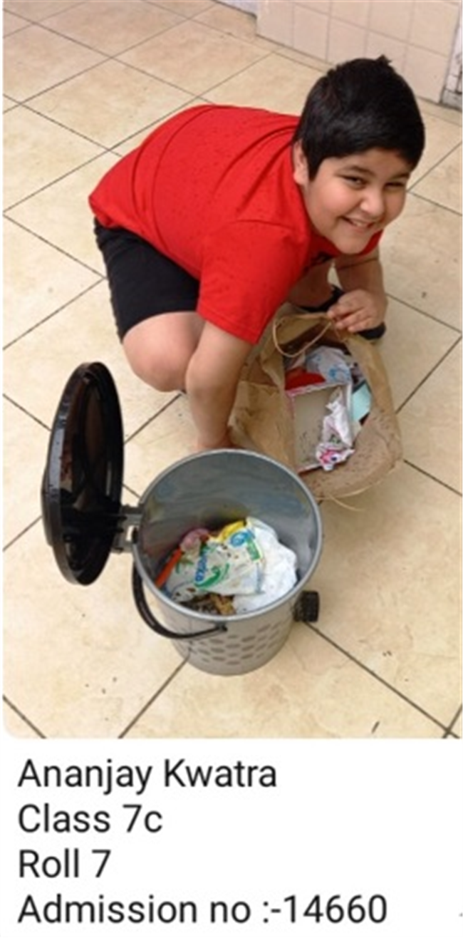 Good Deeds by Class 7 Students.