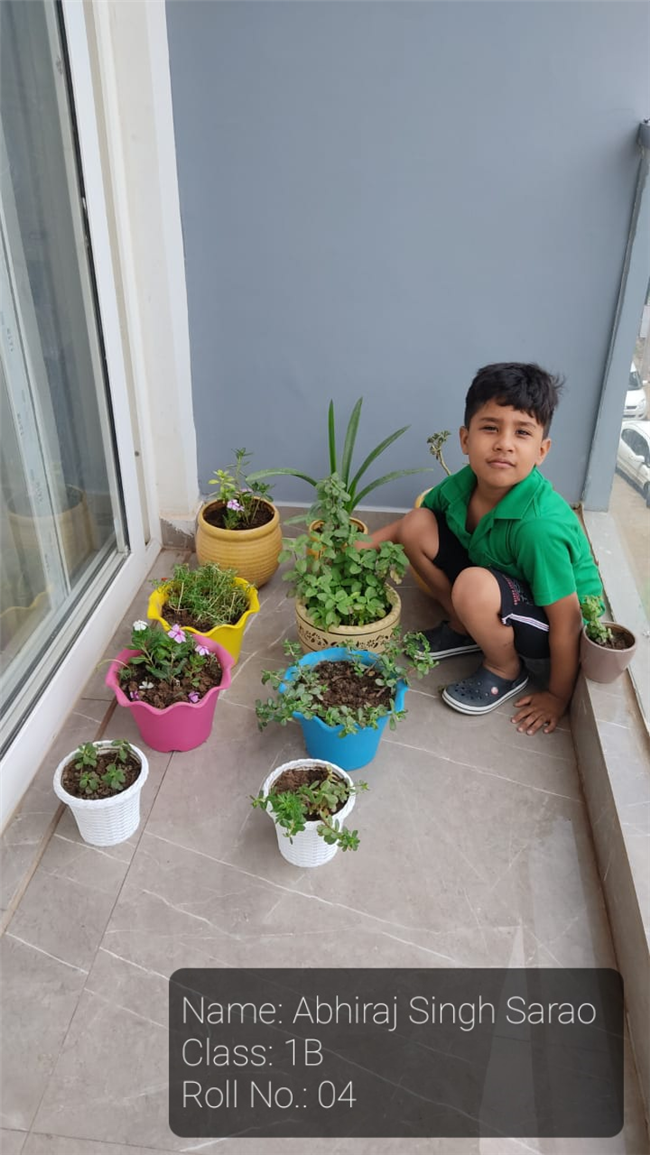 Good Deeds by Class 1 Students