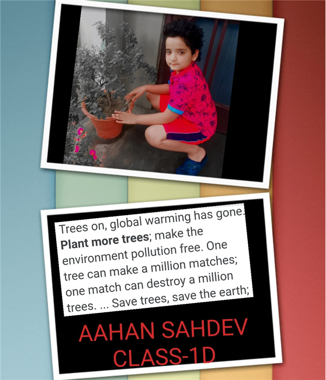 Good Deeds by Class 1 Students