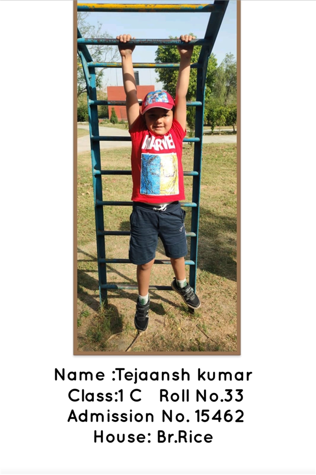 Good Deeds by Class 1 Students