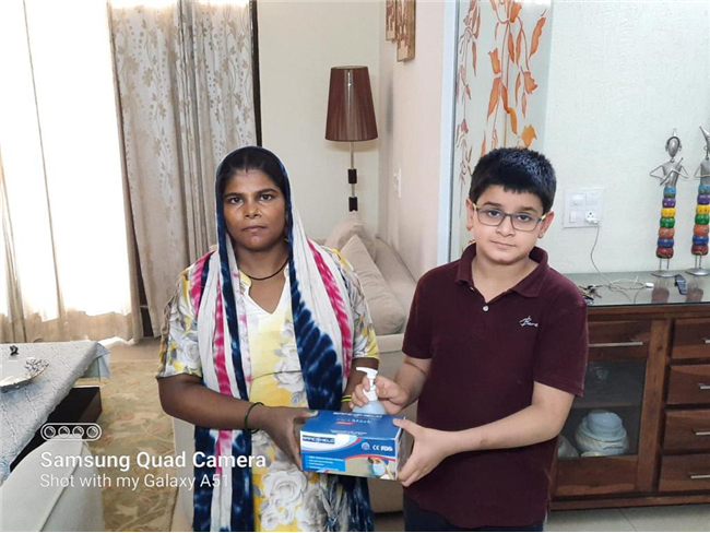 Good Deeds by Class 4 Students