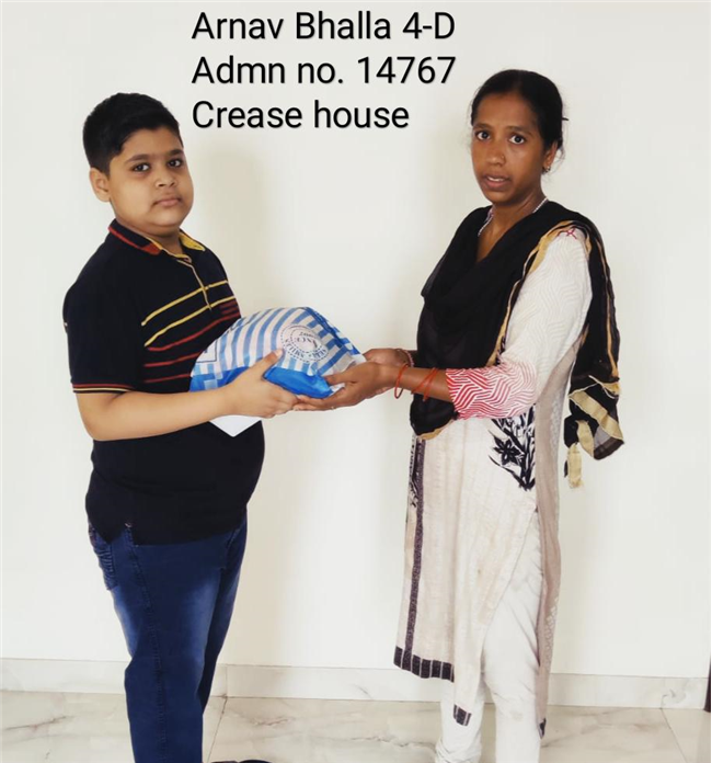 Good Deeds by Class 4 Students
