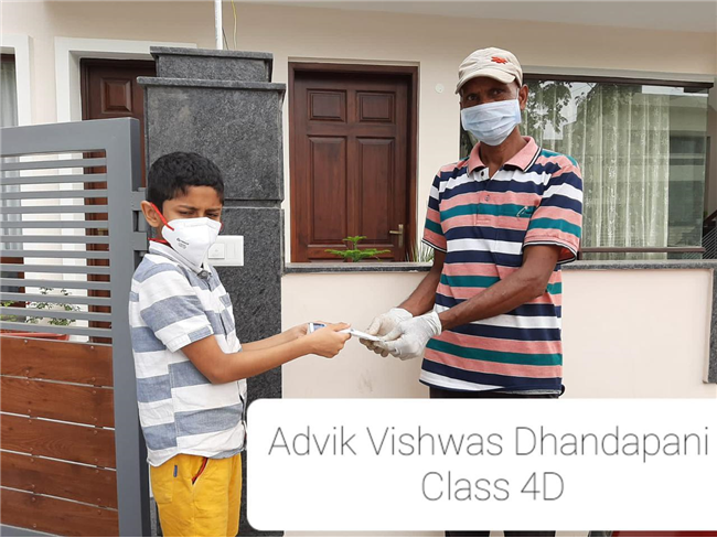 Good Deeds by Class 4 Students
