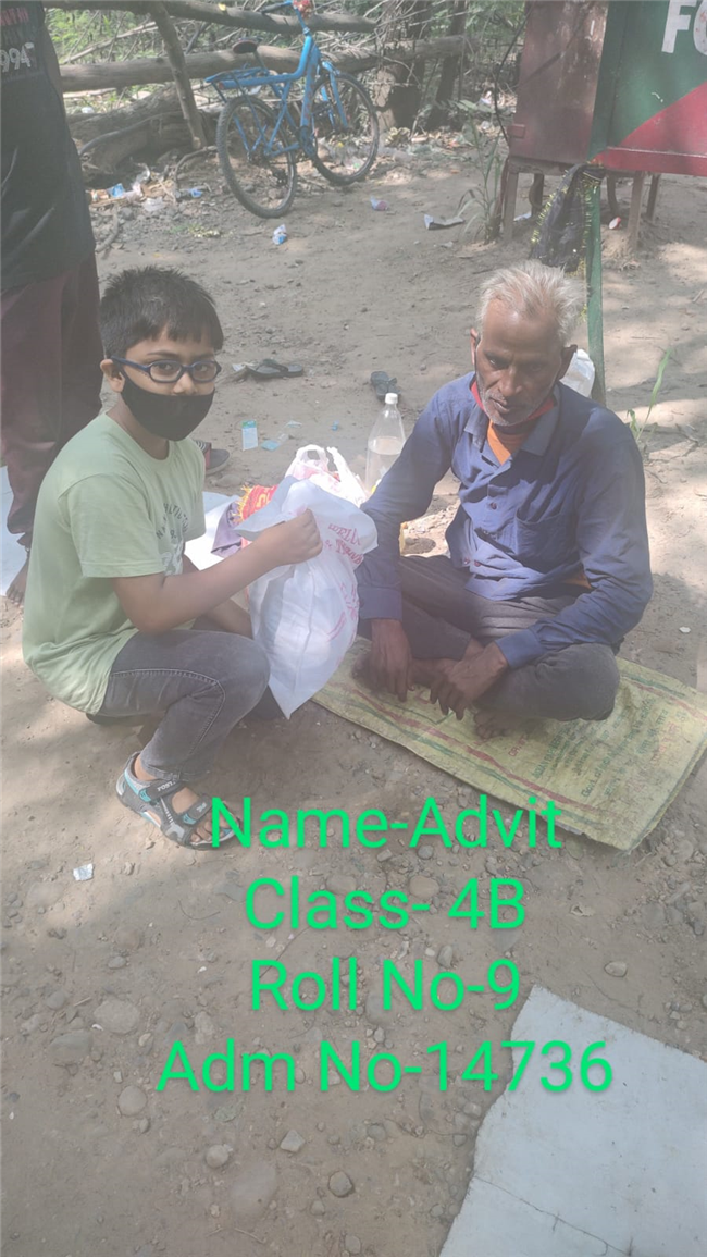 Good Deeds by Class 4 Students