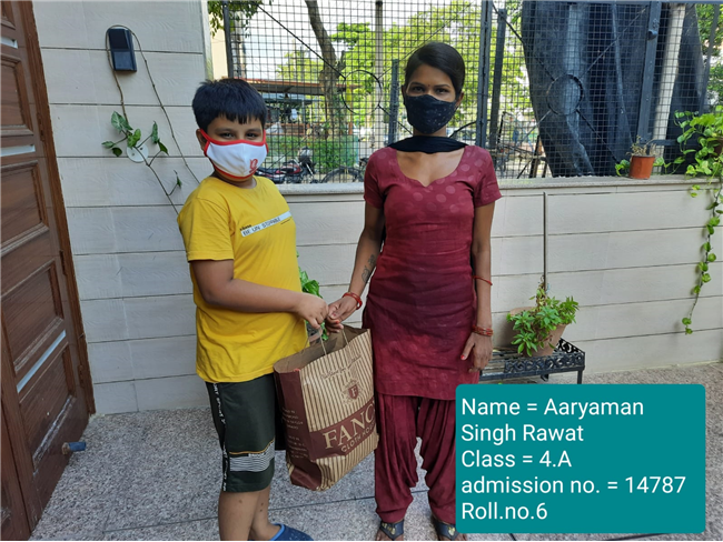 Good Deeds by Class 4 Students