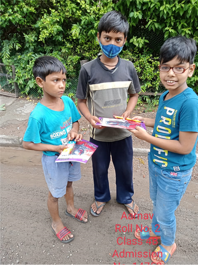 Good Deeds by Class 4 Students