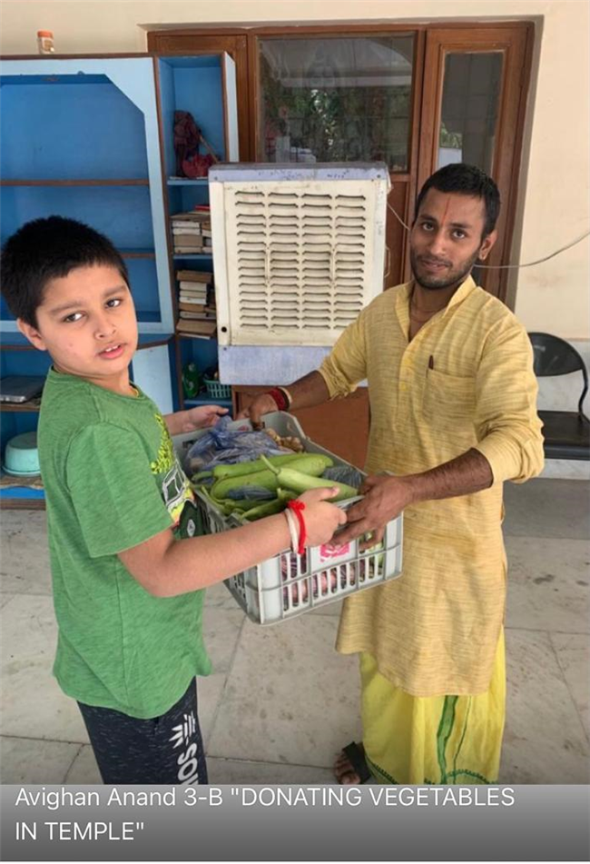 Good Deeds by Class 3 Students