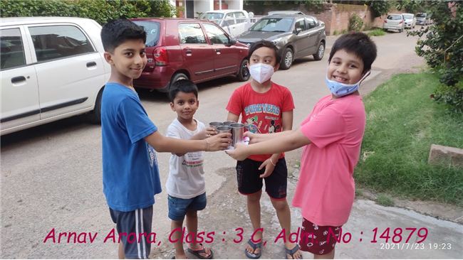 Good Deeds by Class 3 Students