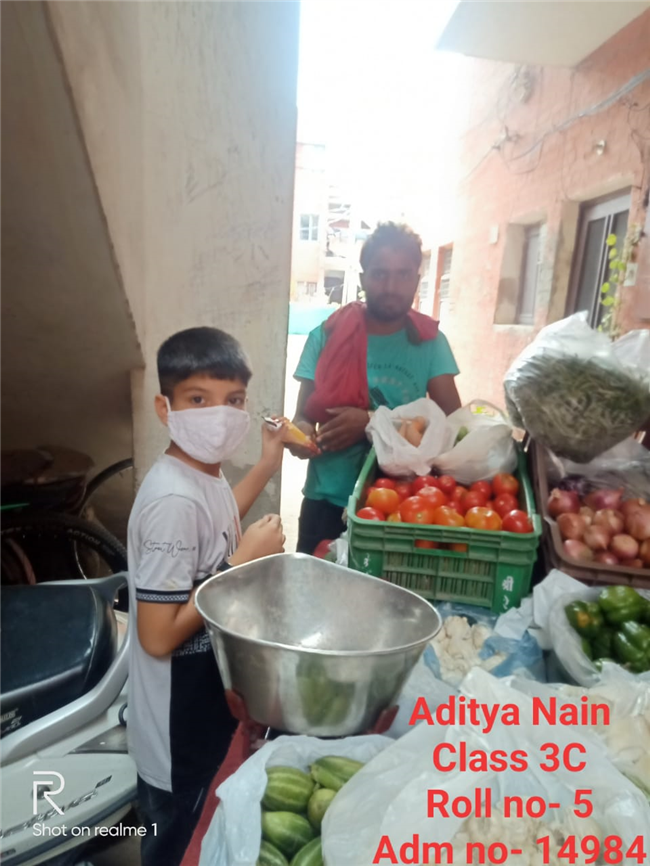 Good Deeds by Class 3 Students