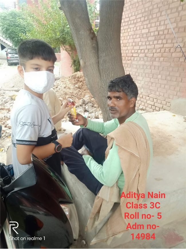 Good Deeds by Class 3 Students
