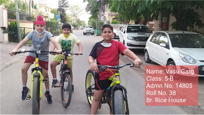 Good Deeds by Class 5 Students.