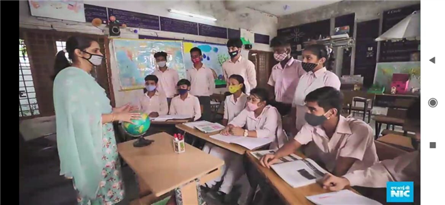 Good Deeds by Class 5 Students.