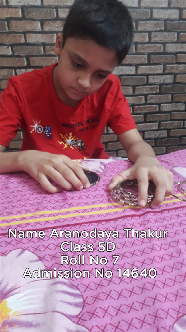 Good Deeds by Class 5 Students.