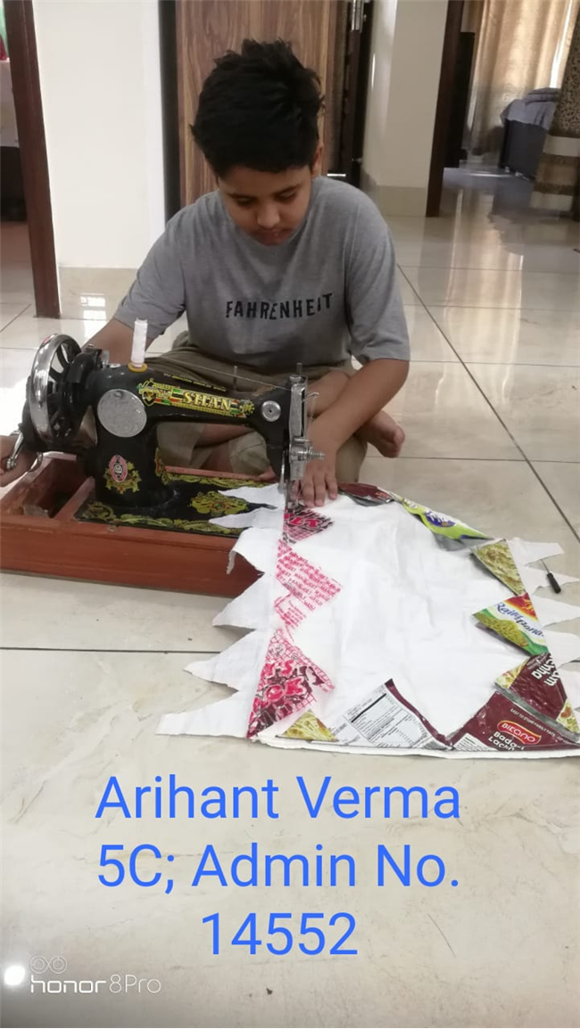 Good Deeds by Class 5 Students.