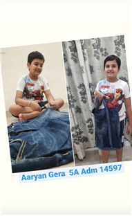 Good Deeds by Class 5 Students.