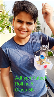 Good Deeds by Class 5 Students.