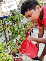 Good Deeds by Class 8 Students.