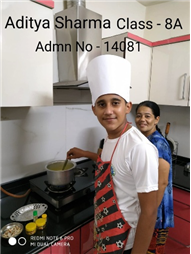 Good Deeds by Class 8 Students.