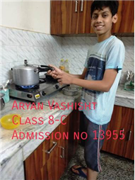 Good Deeds by Class 8 Students.