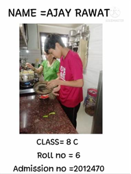 Good Deeds by Class 8 Students.