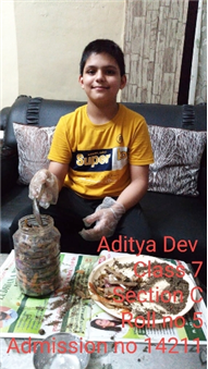 Good Deeds by Class 7 Students.
